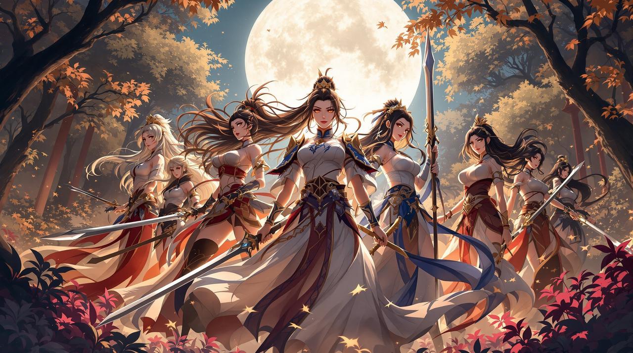 江湖女子图鉴——动漫中的那些奇女子 - 漫蛙专题策划